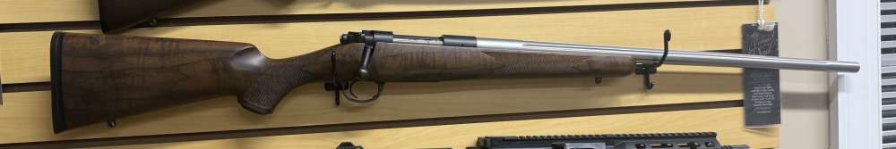 Kimber 84M Longmaster Classic 308 Winchester Stainless Fluted Barrel -img-0