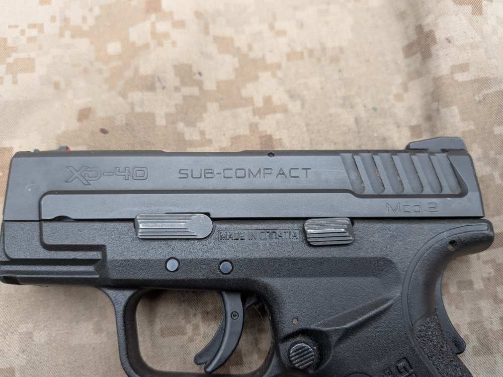 Springfield Armory XD40 Subcompact Mod.2 .40 S&W USED XD-img-3