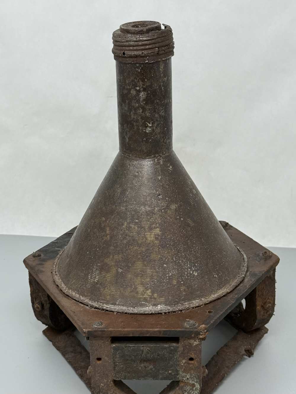 WW2 German PANZERKNACKER Magnet Mine WWII grenade inert anti-tank-img-8
