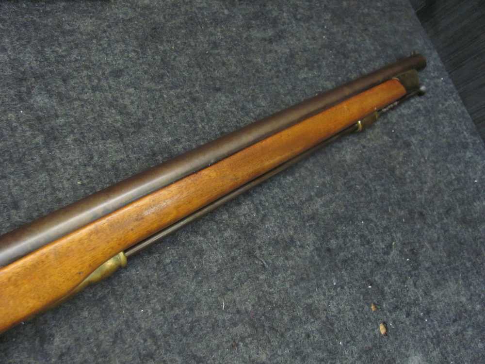 Vintage MIROKU 67 CAL BIG Flintlock  Musket - With FREE 1814 Real Penny-!-img-4