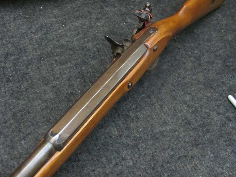 Vintage MIROKU 67 CAL BIG Flintlock  Musket - With FREE 1814 Real Penny-!-img-35