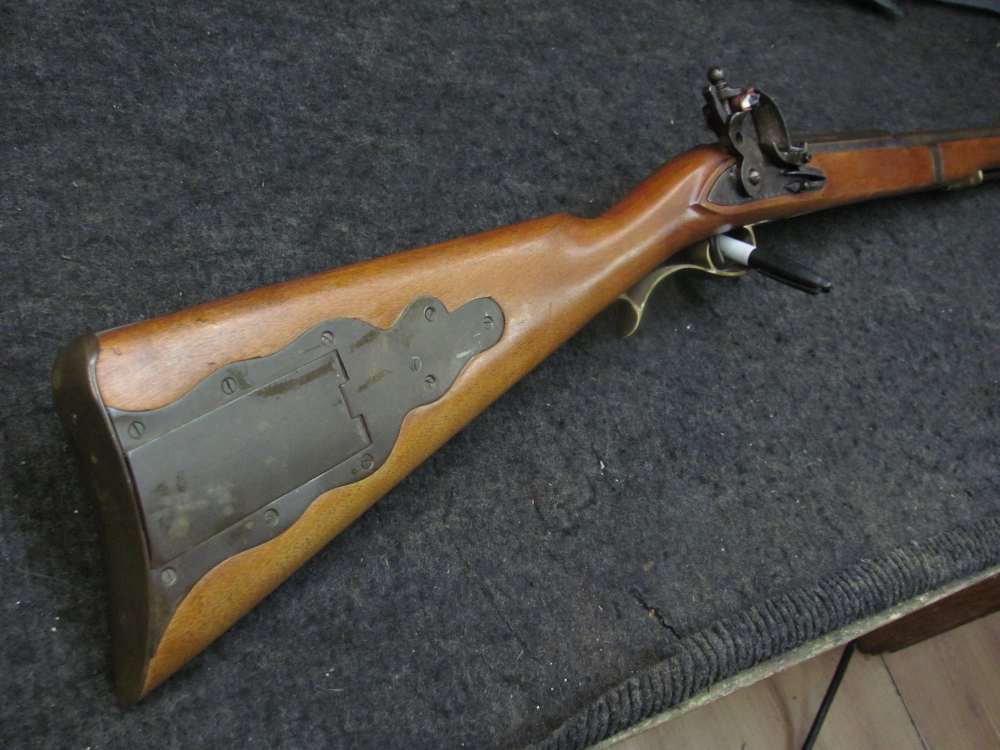 Vintage MIROKU 67 CAL BIG Flintlock  Musket - With FREE 1814 Real Penny-!-img-1
