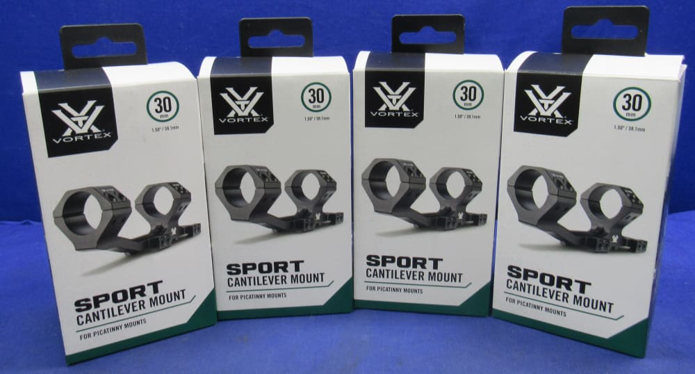 Lot of Four (4) Vortex Sport Cantilever Scope Mounts - Picatinny Rail - NEW-img-8