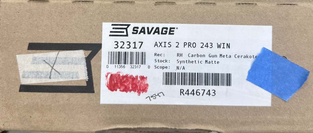 New! Savage Axis II Pro Western Camo .243Win 20" 32317-img-6