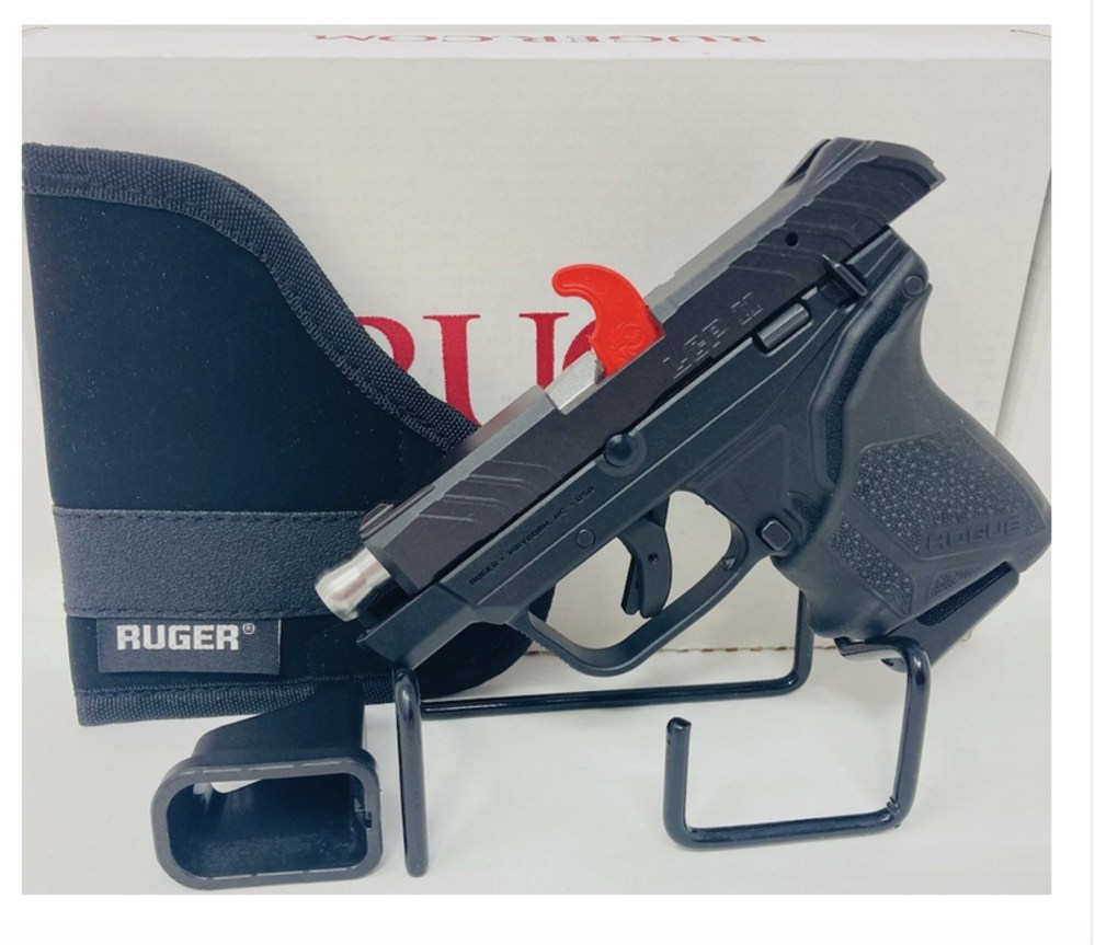 Ruger 13714 LCP II 22 LR 10+1 2.75" Satin Stainless Steel Barrel, Black Oxi-img-1