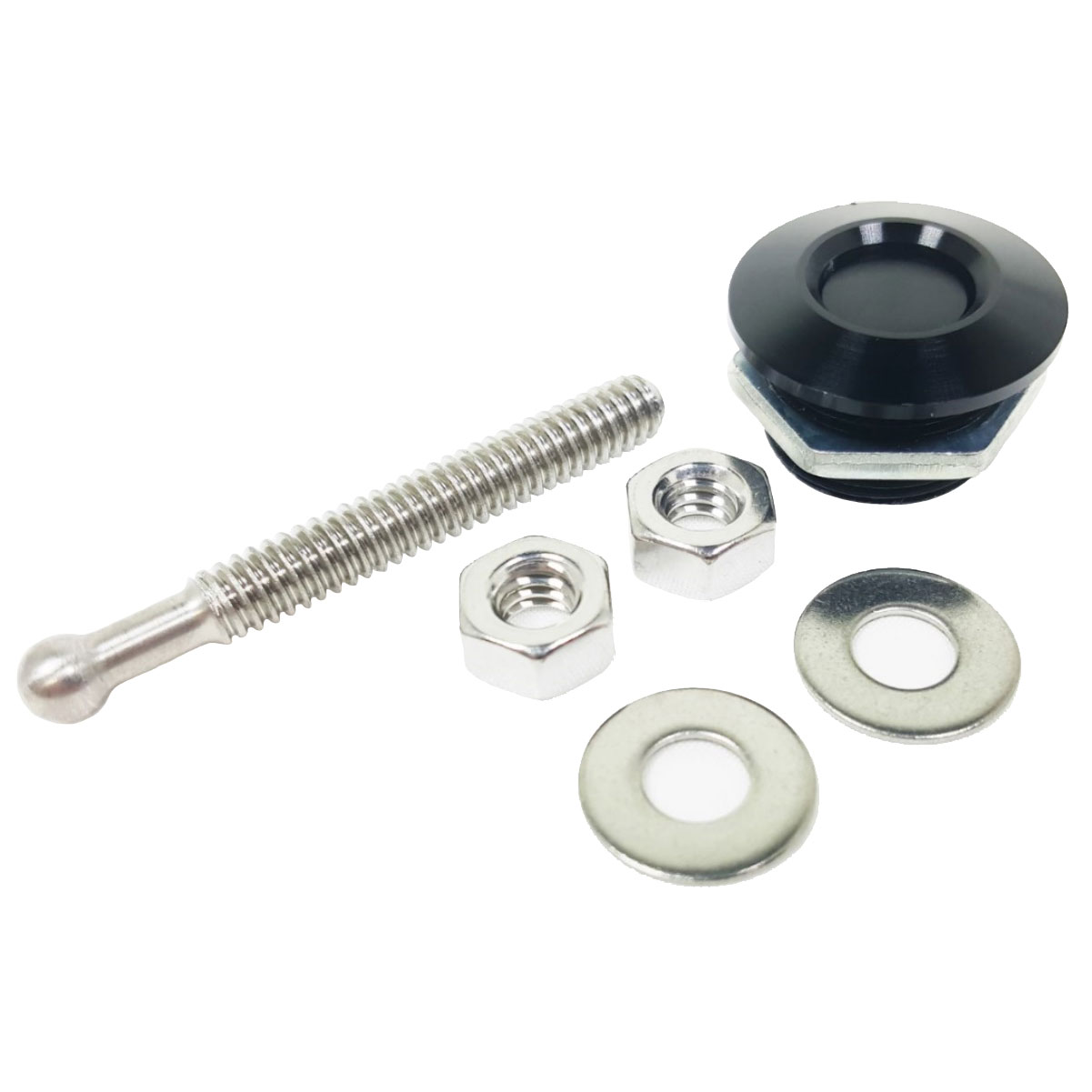 QUIK-LATCH 1.25in Black Anodized Mini Quick Release Latch (QL-25-SB)-img-0