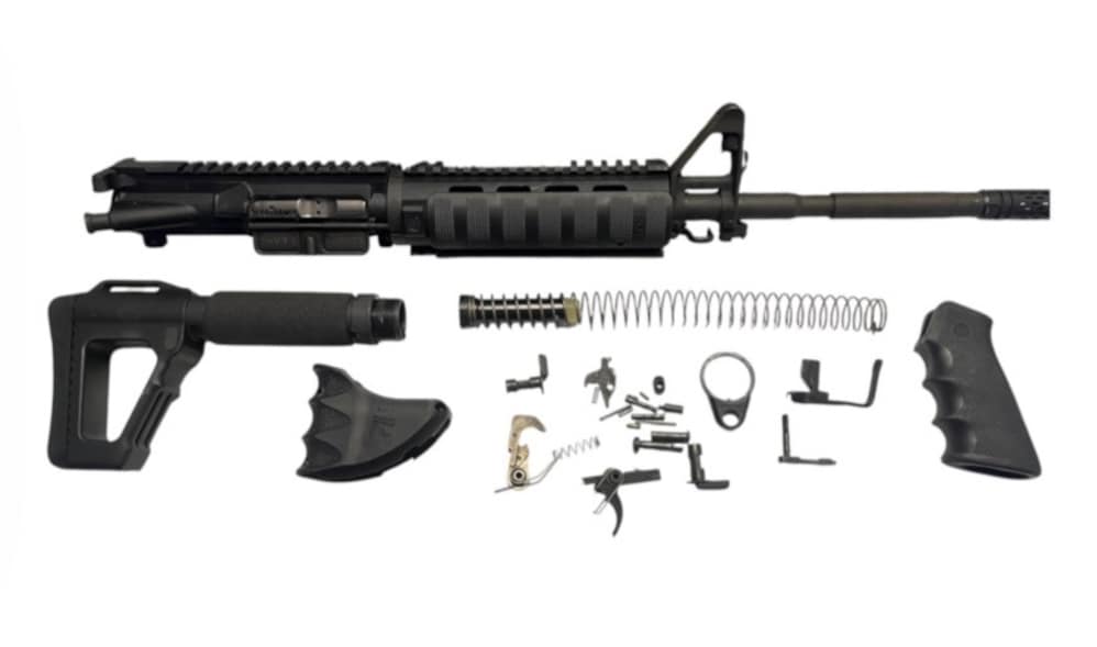Smith and Wesson AR15 Parts Kit 5.56 Nato With Very Good Upgrades -img-0