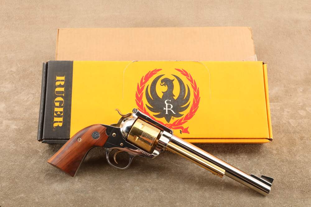 Ruger New-Model Blackhawk Bisley 7.5” .357 Mag 6-Shot Revolver & Box, 1986-img-2