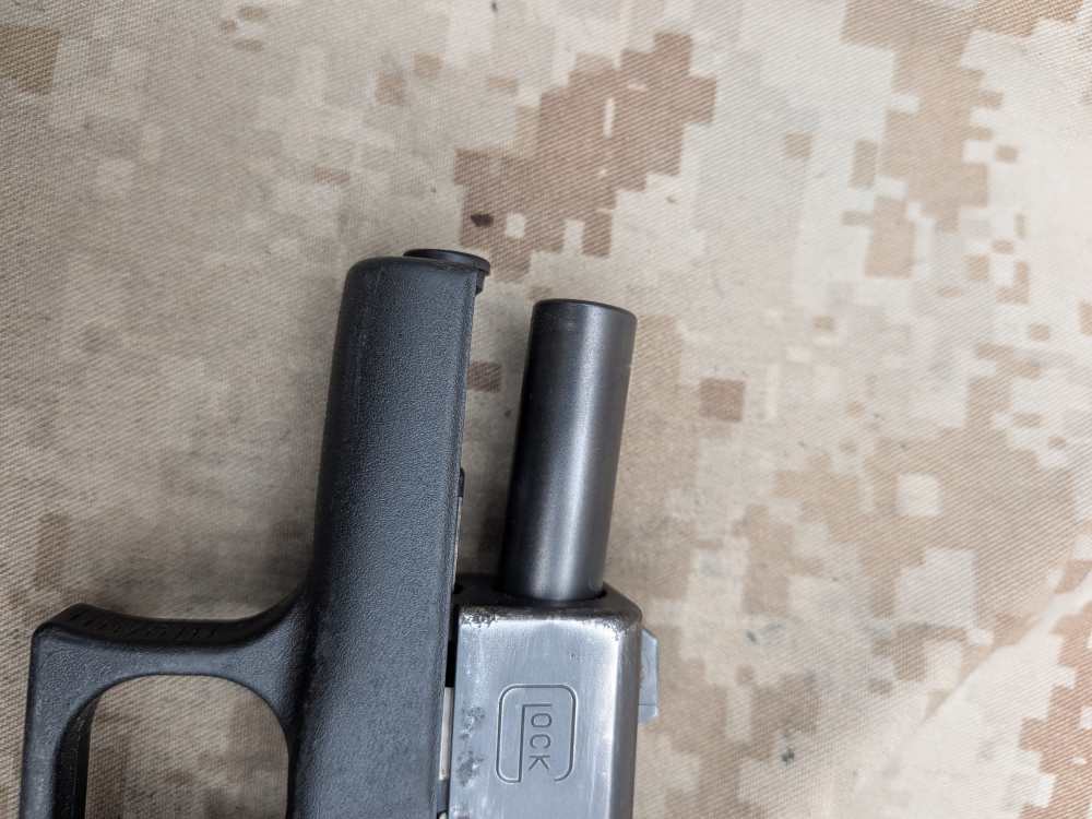 Glock 43 9MM Slimline G43 Police Trade In USED Night Sights-img-5