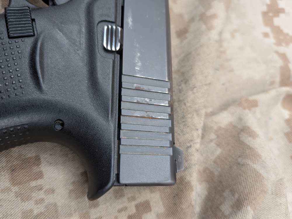 Glock 43 9MM Slimline G43 Police Trade In USED Night Sights-img-6