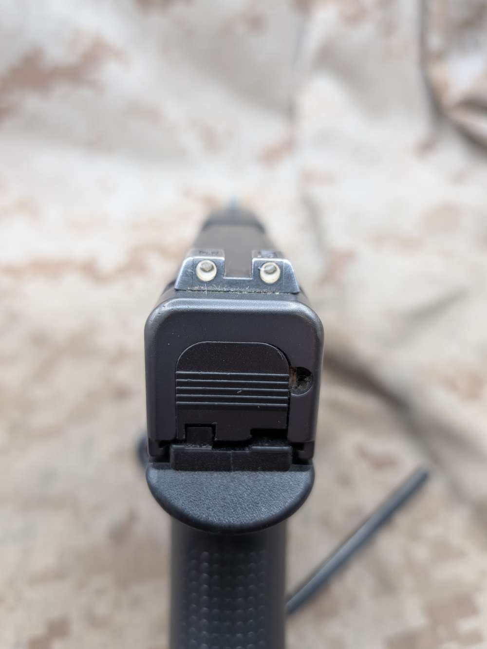 Glock 43 9MM Slimline G43 Police Trade In USED Night Sights-img-8