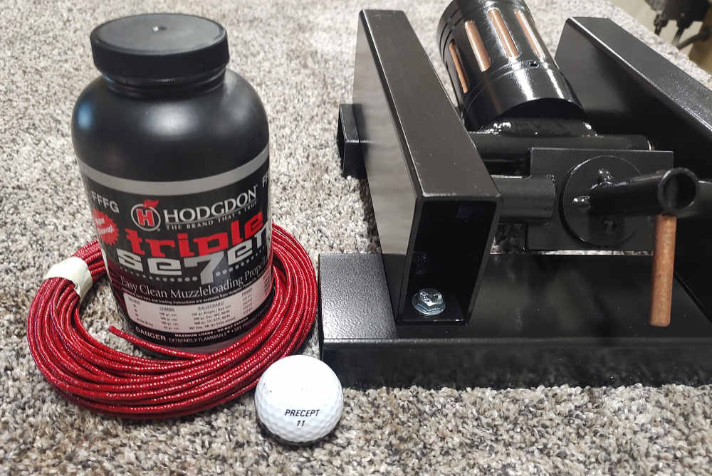 Golf ball mortar - cannon muzzleloader -img-8