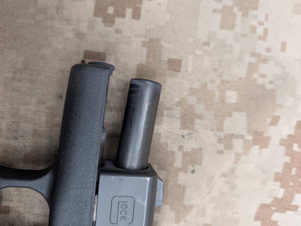 Glock 43 9MM Slimline G43 Police Trade In USED Night Sights-img-8