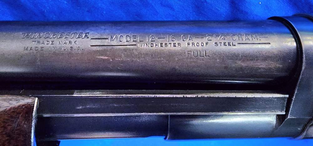 CLASSIC 1958 WINCHESTER MODEL 12 16GA 28" - C&R OK!-img-8