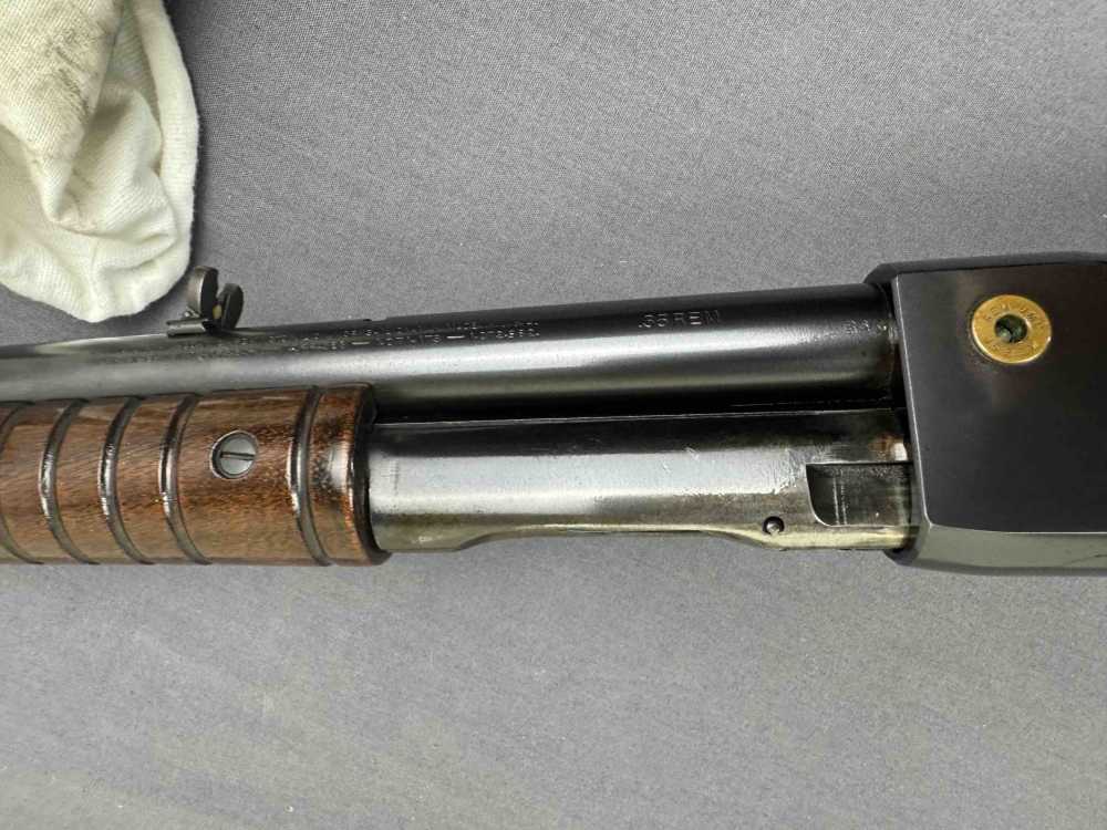 Remington Model 14 take down pump in 35 Remington-img-43