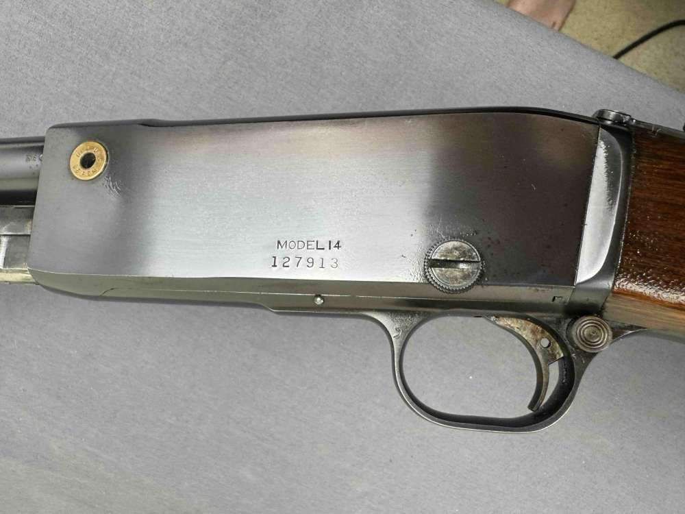 Remington Model 14 take down pump in 35 Remington-img-42
