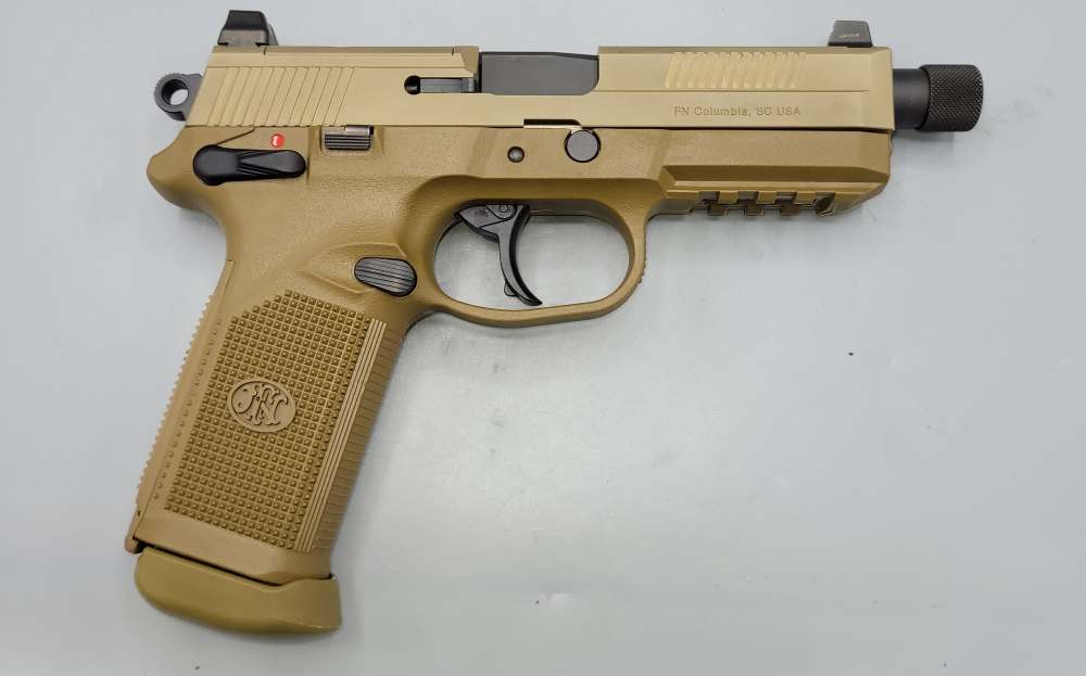 FNH FNX-45 Tactical .45 ACP 5.3" Optic Ready-img-1