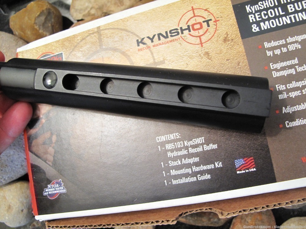RECOIL REDUCING Hydraulic Shotgun Buffer TUBE  Mil-Spec KYNSHOT STOCK -img-6