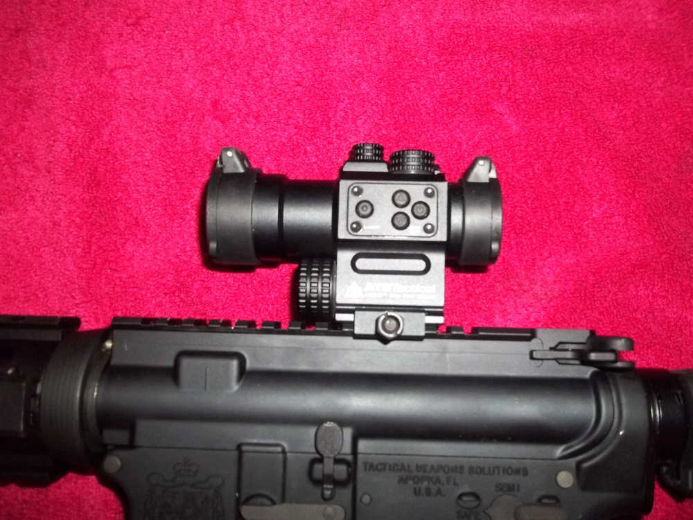 Tactical Weapons Solutions AR-15 5.56 Rifle W/ATI Laser & Red Dot Reflex  -img-3