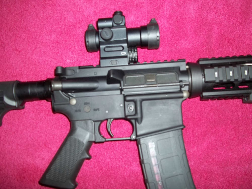 Tactical Weapons Solutions AR-15 5.56 Rifle W/ATI Laser & Red Dot Reflex  -img-4