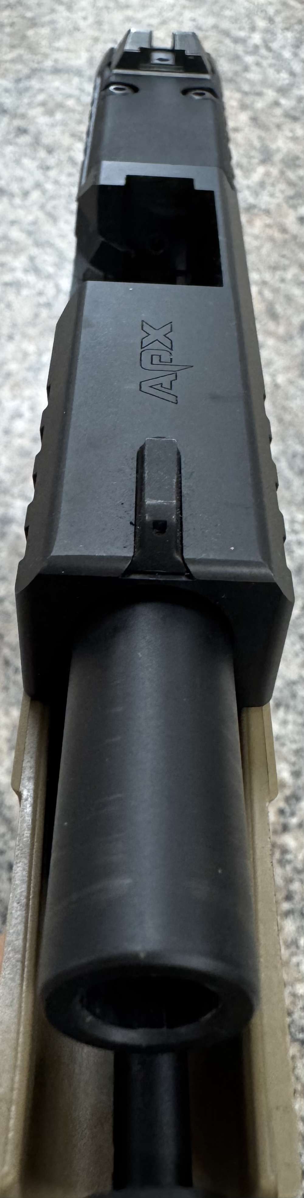 Beretta APX A1 Carry 9mm FDE/Tan Black Slide Optics Ready 8+1 Semi-Auto Pis-img-10