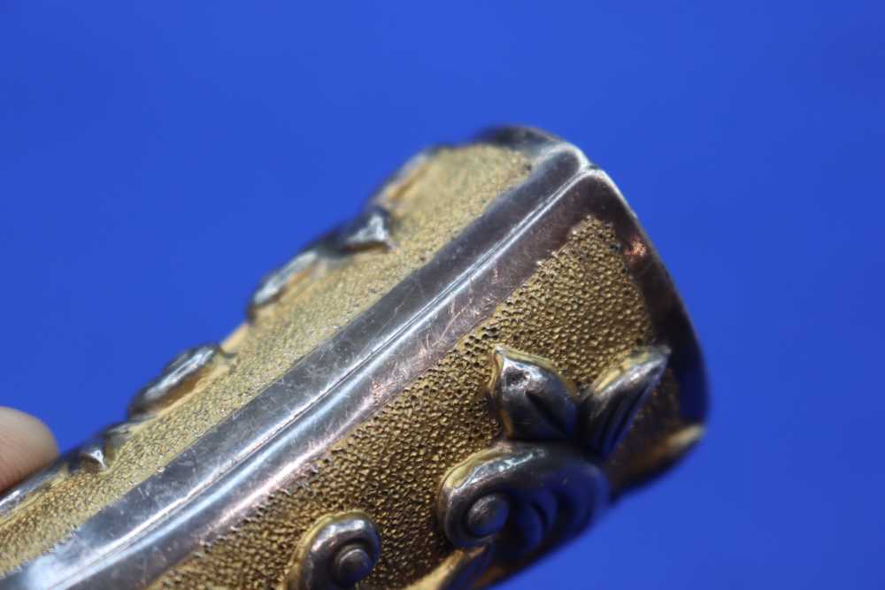 Vintage S&W K Frame Revolver Grips 925 Sterling Silver Gold Embellish RARE-img-20