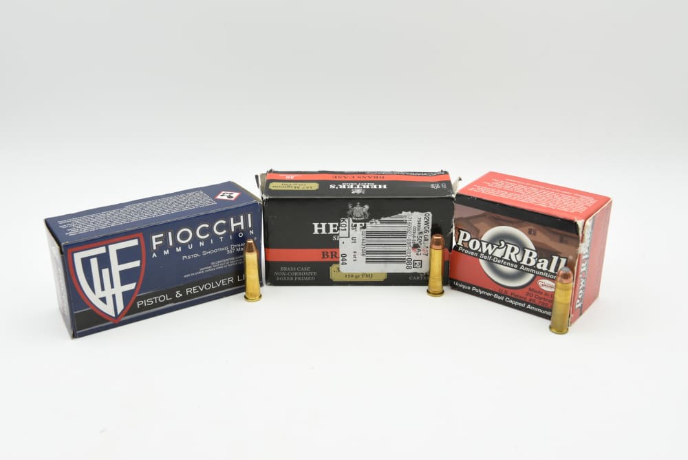 150 Rounds 357 Magnum Fiocchi Herters PowerBall Mixed Ammo Lot-img-0