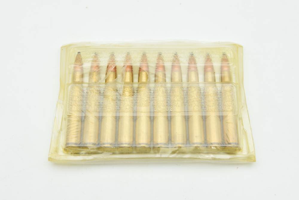 Vintage S&W 30-06 Ammo 150 Grain Pointed Soft Point 10 Rounds SEALED RARE-img-1