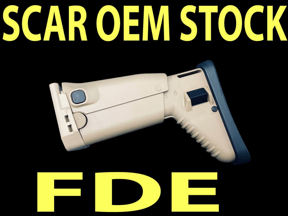 SCAR STOCK 15P 16S 17S 20S, FDE, OEM-img-0