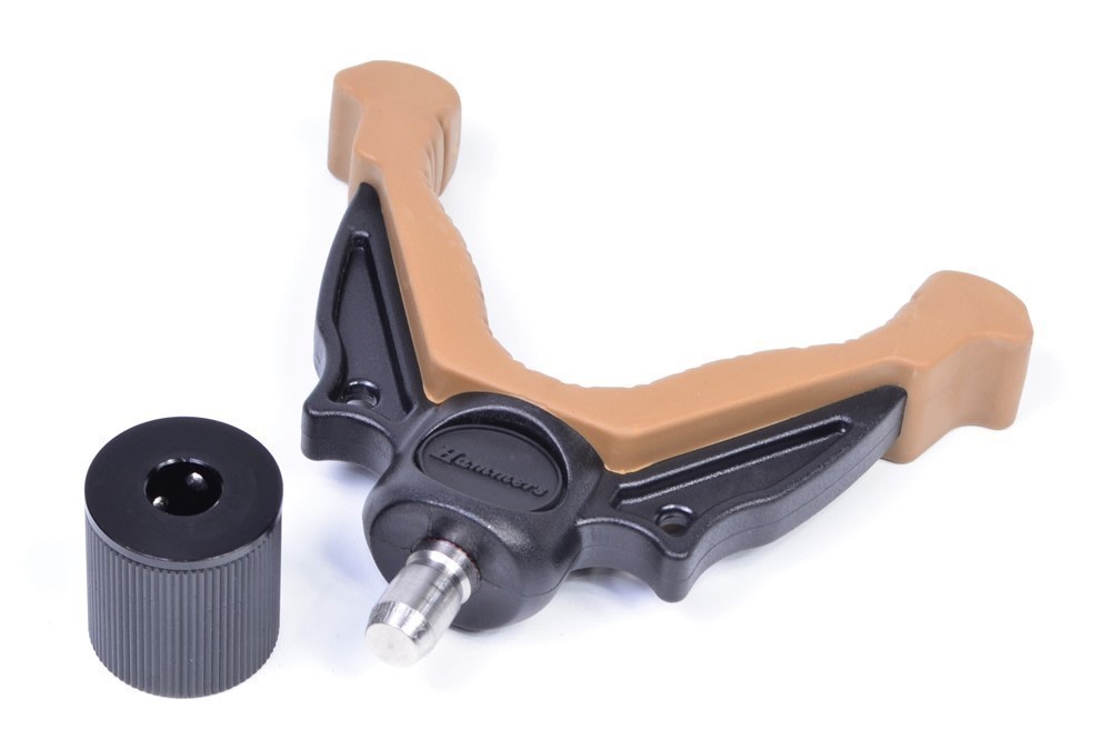 V Yoke Rest w/ 1/4 3/8 Dual Camera Threads Ball Bearing Base for Tripod-img-1