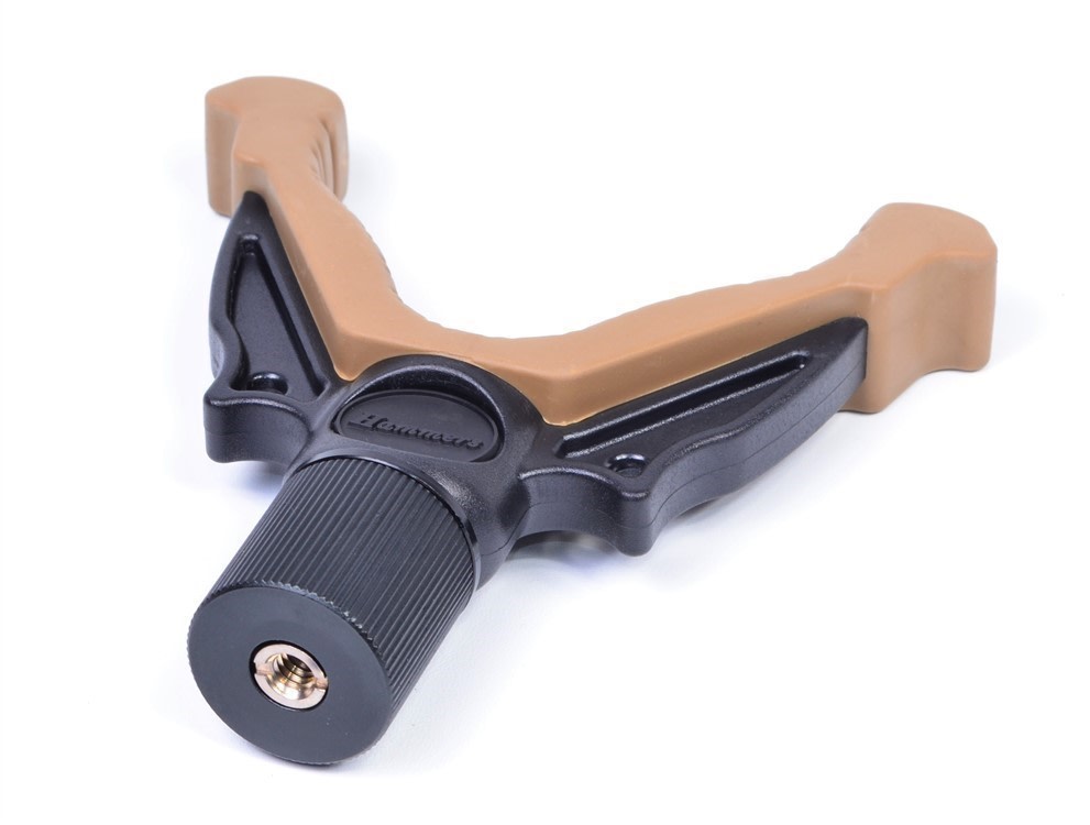 V Yoke Rest w/ 1/4 3/8 Dual Camera Threads Ball Bearing Base for Tripod-img-2