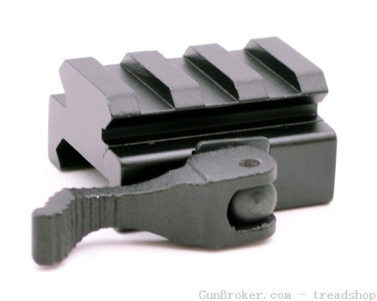 AR Half 1/2 inch Mini Riser Mount QD Quick Detach-img-0