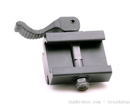 AR Half 1/2 inch Mini Riser Mount QD Quick Detach-img-1