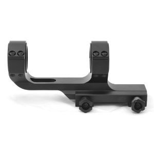 One Piece Offset Rifle Scope Mount 30mm with 1inch Spacer Picatinny Rail-img-2
