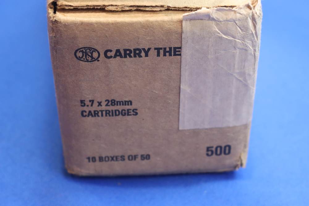 FNH NF DFNS 5.7X28MM Pistol Ammunition 500RD Ammo Case Lot 30GR JHP NEW 5.7-img-5