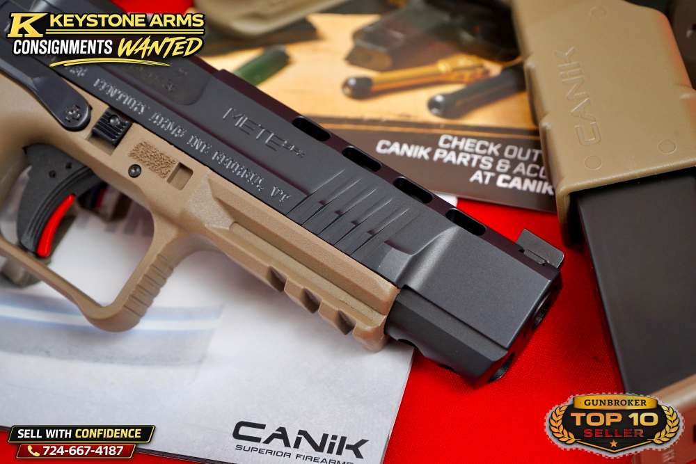 Awesome Canik METE SFX 9mm 2-Tone Original Case NIB-img-9