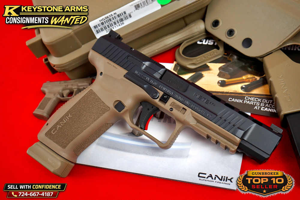 Awesome Canik METE SFX 9mm 2-Tone Original Case NIB-img-8