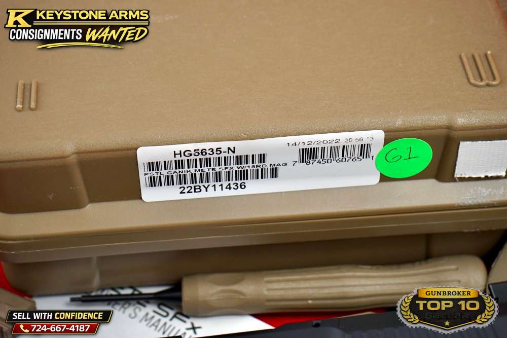 Awesome Canik METE SFX 9mm 2-Tone Original Case NIB-img-4