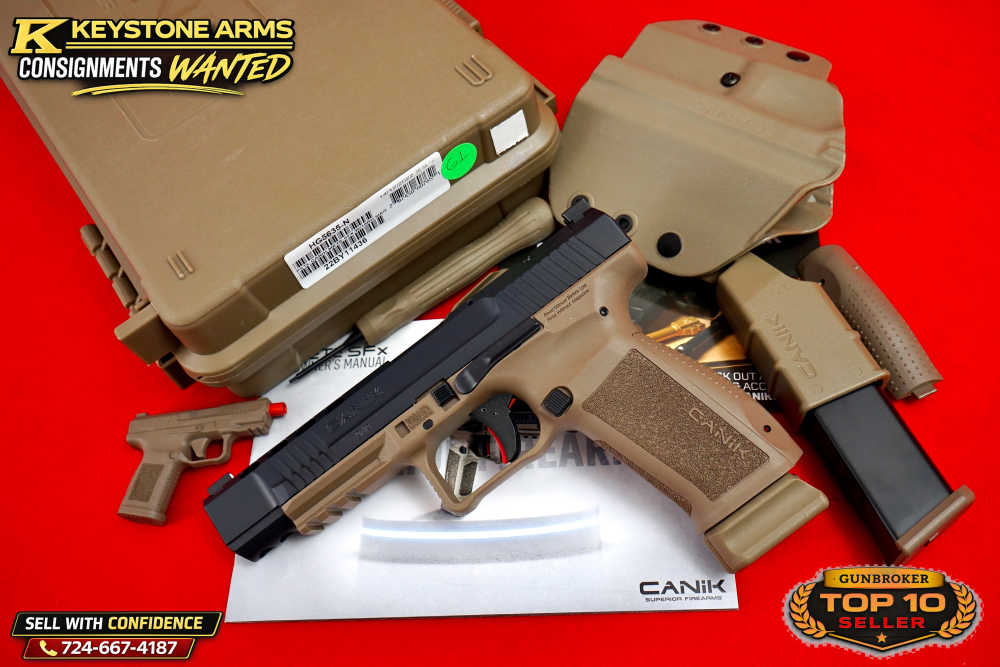 Awesome Canik METE SFX 9mm 2-Tone Original Case NIB-img-22