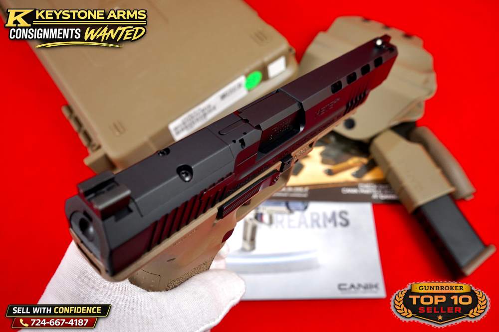 Awesome Canik METE SFX 9mm 2-Tone Original Case NIB-img-14