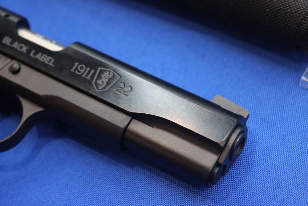 Browning Model 1911-22 Black Label MEDALLION Pistol 4.25" Deluxe Wood 22LR -img-13