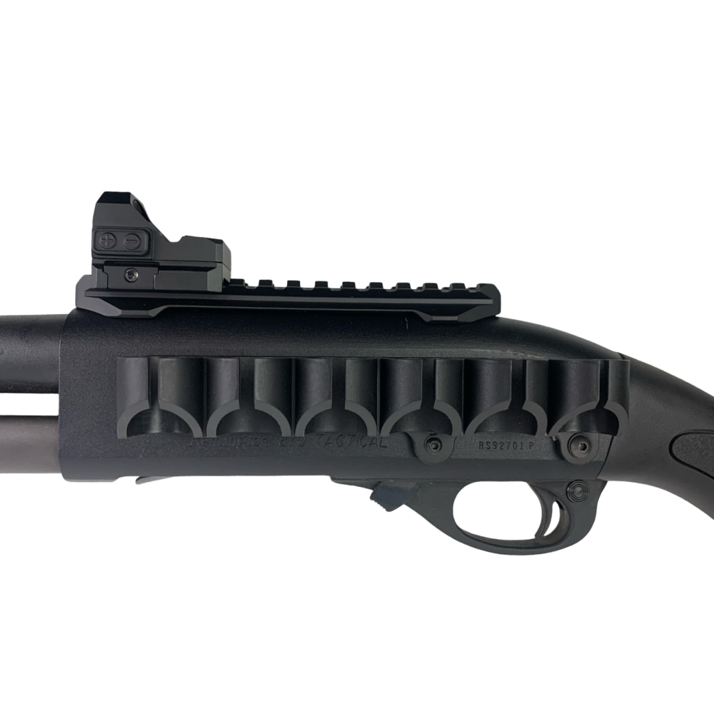 Remington 870 Tactical with Shellholder and M+M MRD 3MOA Red Dot Sight NOS -img-3