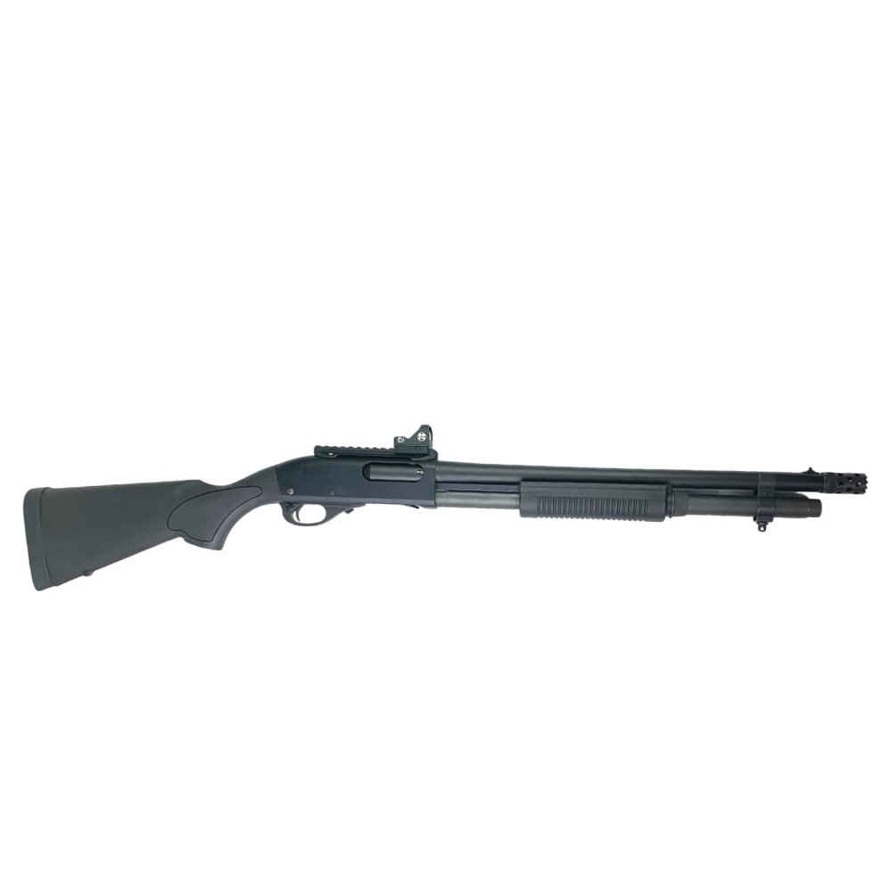 Remington 870 Tactical with Shellholder and M+M MRD 3MOA Red Dot Sight NOS -img-0