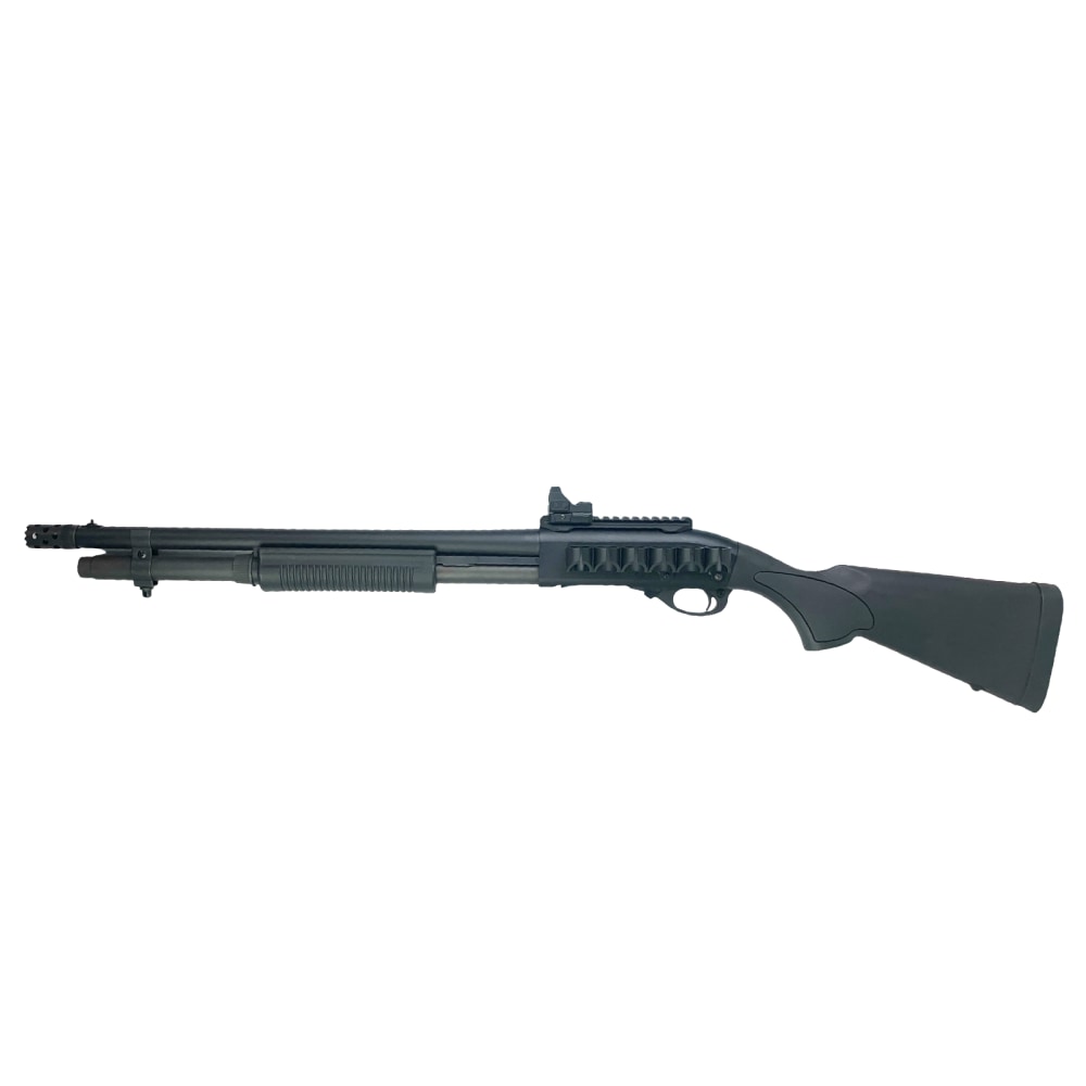 Remington 870 Tactical with Shellholder and M+M MRD 3MOA Red Dot Sight NOS -img-1