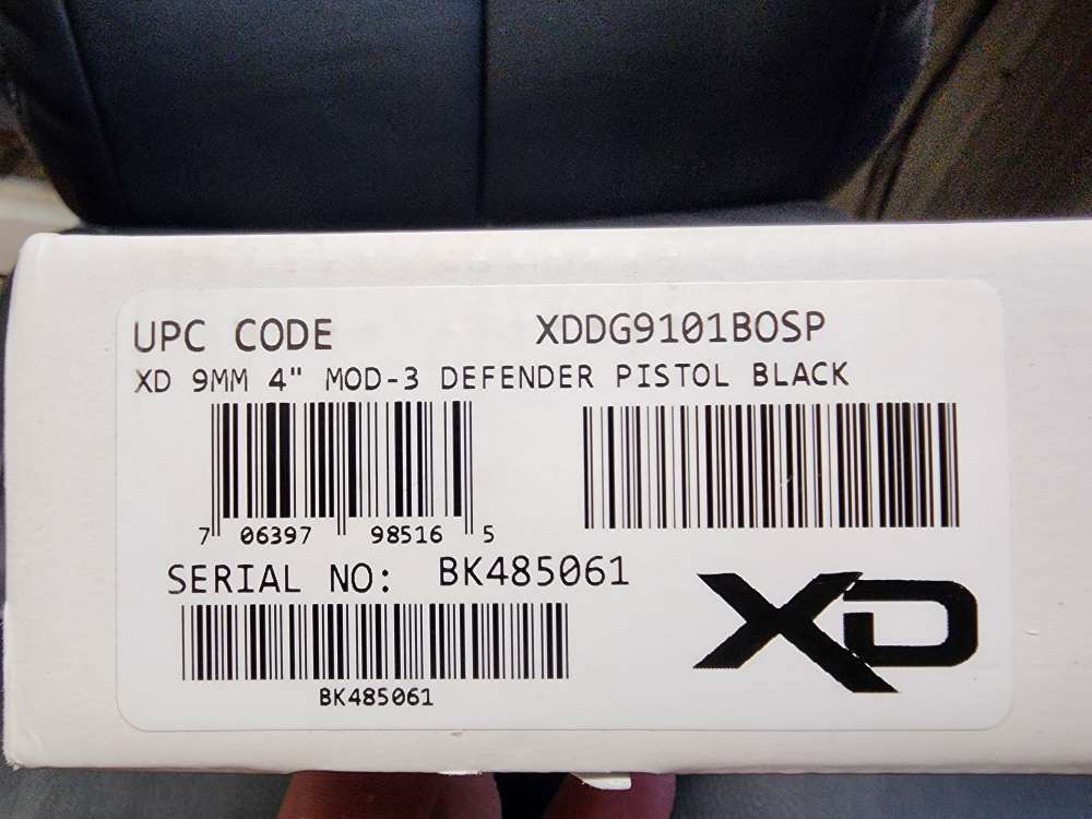 PICS NEW SPRINGFIELD ARMORY XD MOD3 DEFENDER PISTOL 9 MM 4" 16+1 OPTICS RDY-img-1