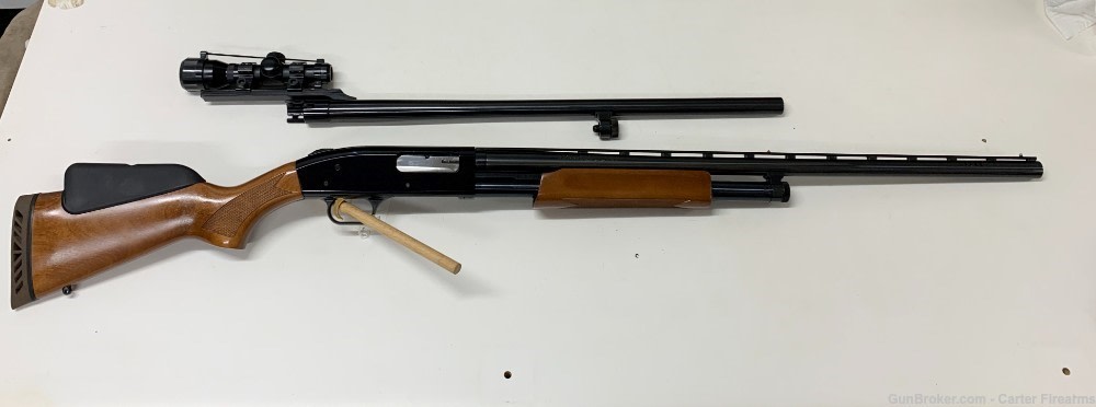 Mossberg 500A 12ga with extra barrel-img-0