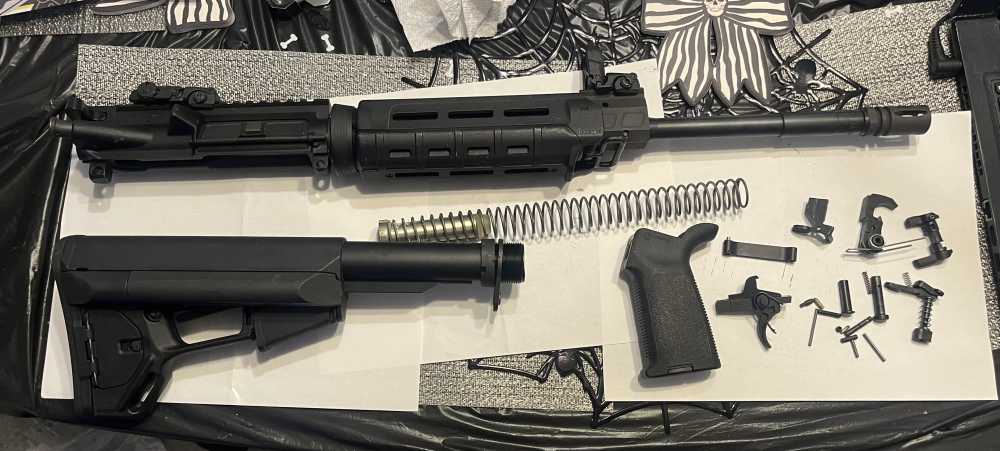 Sig Sauer SIGM400 AR15 Parts Kit 5.56 Nato 1/7 16" M4 -img-1