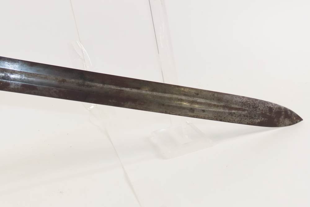 Antique GERMAN WKC Military Style Short Sword Brass LIONHEAD Pommel/Grip   -img-4