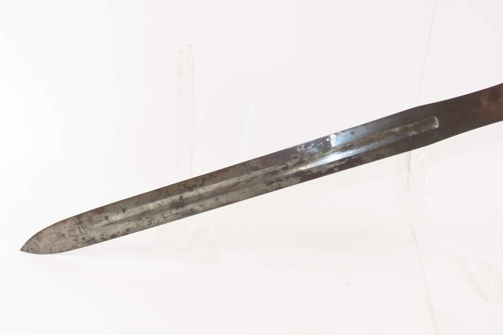 Antique GERMAN WKC Military Style Short Sword Brass LIONHEAD Pommel/Grip   -img-12