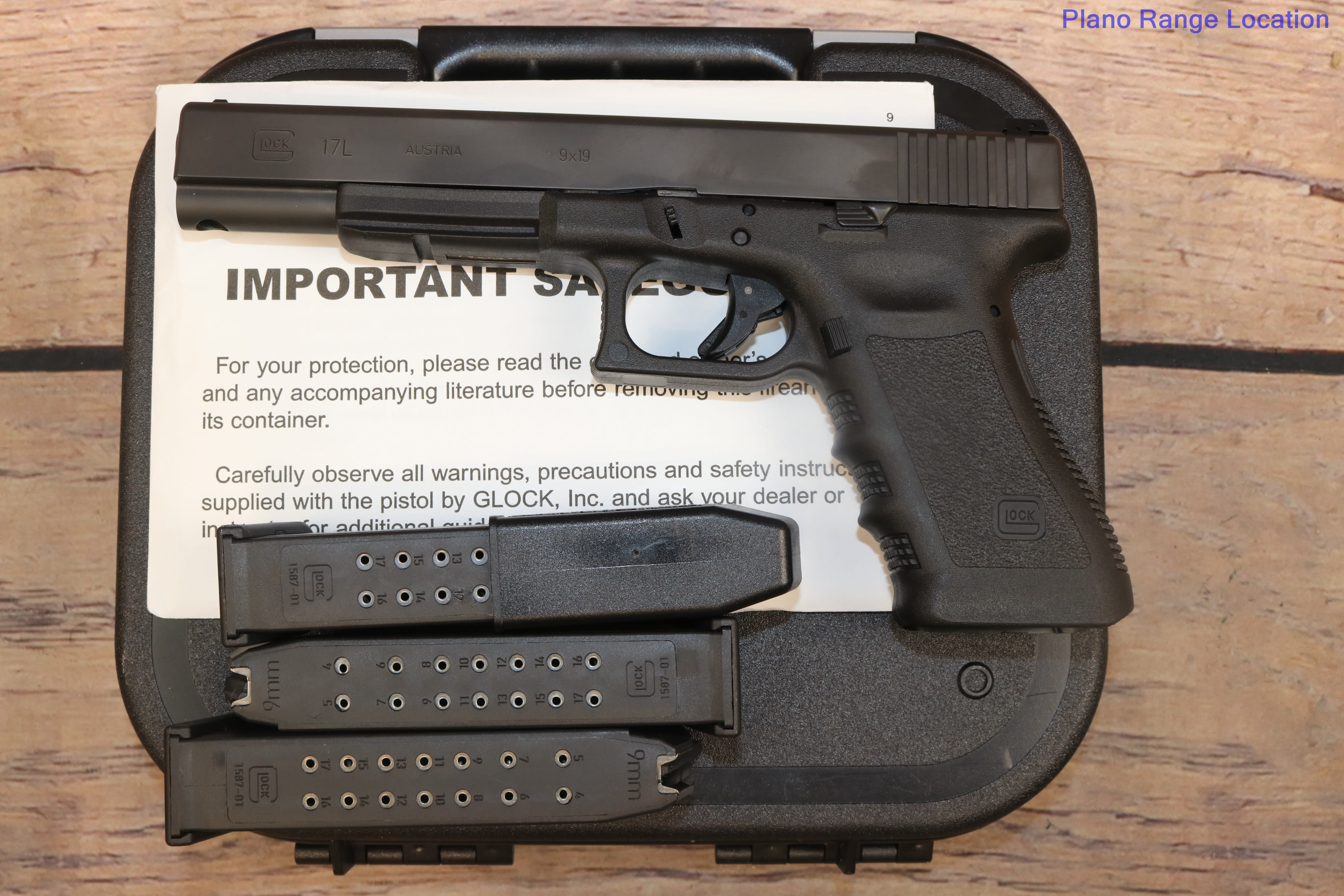 Glock 17L Gen 3 9mm 6" Barrel 3 Magazines-img-2